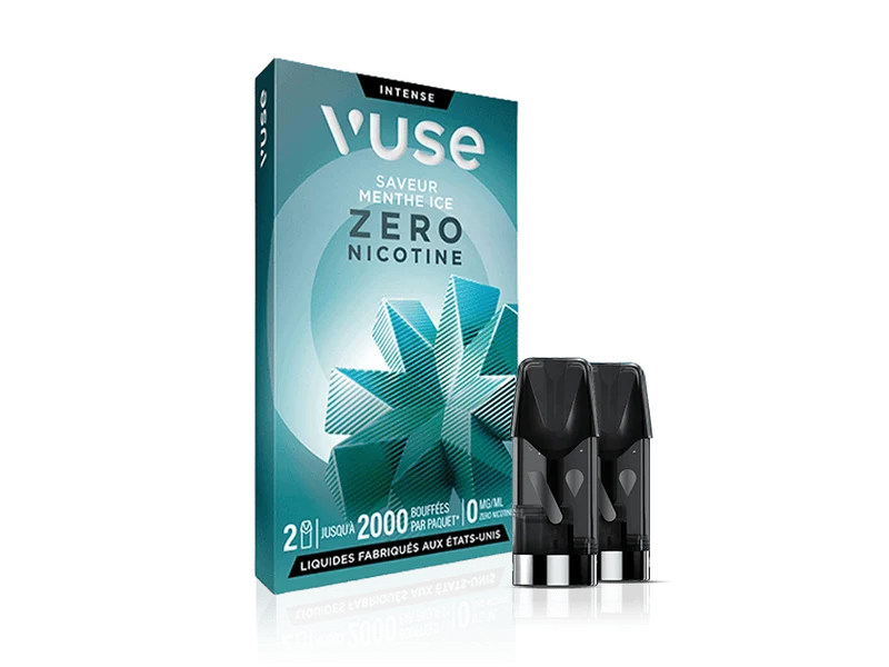 Vuse recharges 2pods gamme intense - Menthe ice - 3 Intensités