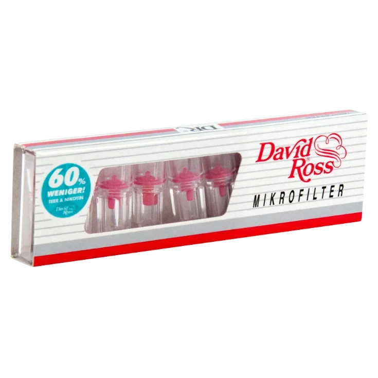 Filtre cigarette Réutilisables David Ross X10