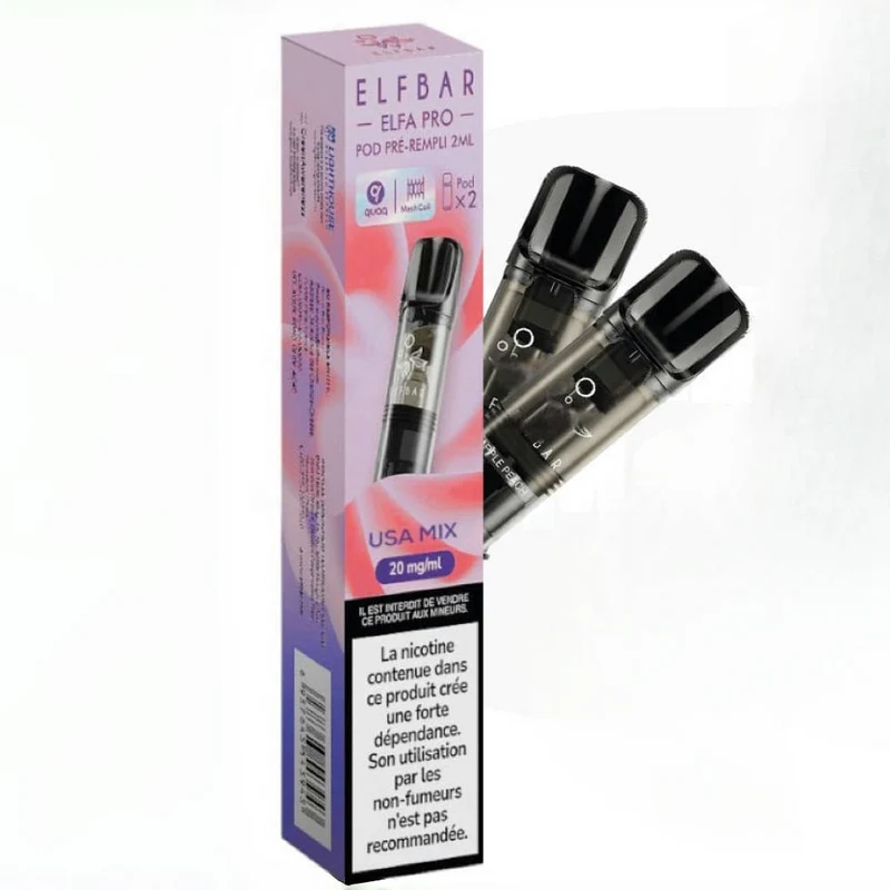 ELFBAR recharges 2pods - USA MIX