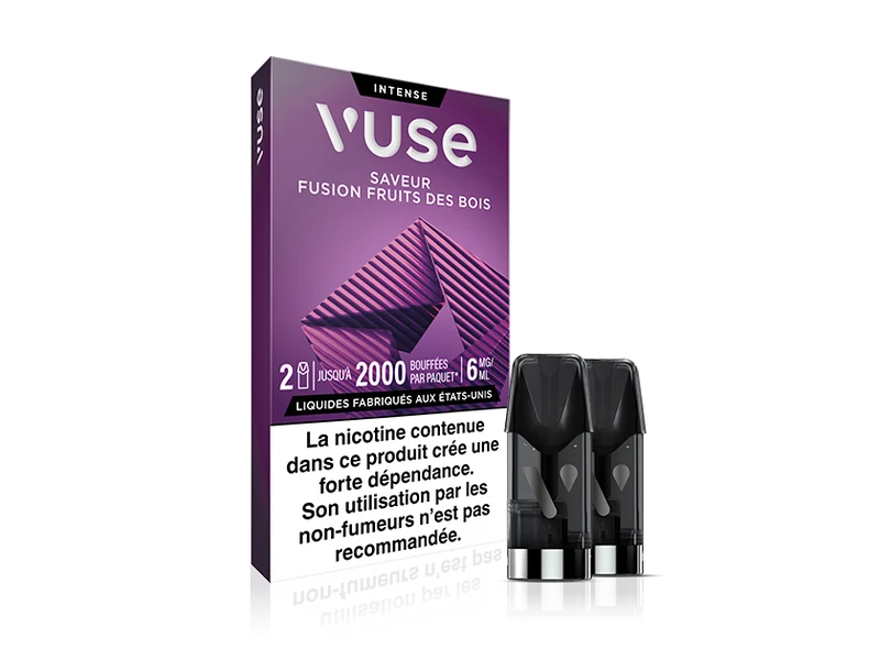 Vuse recharges 2pods - Fusion Fruits Des Bois