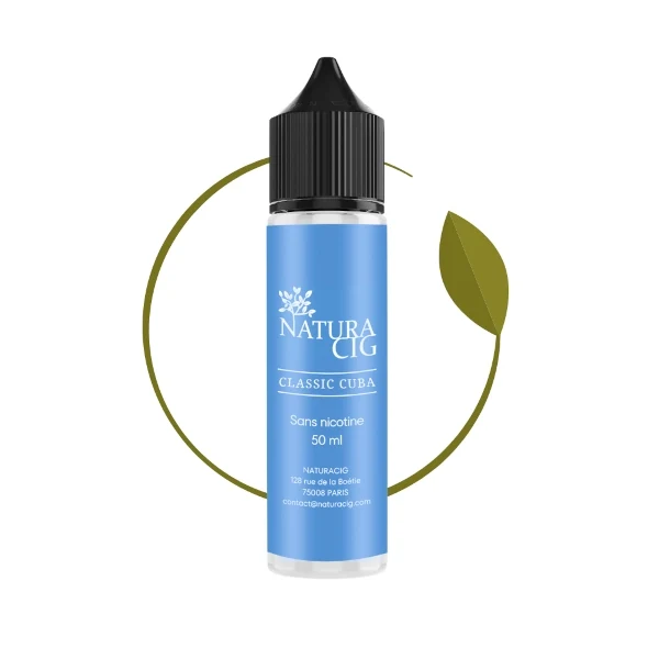 E liquide tabac brun 50 ml – Classic Cuba
