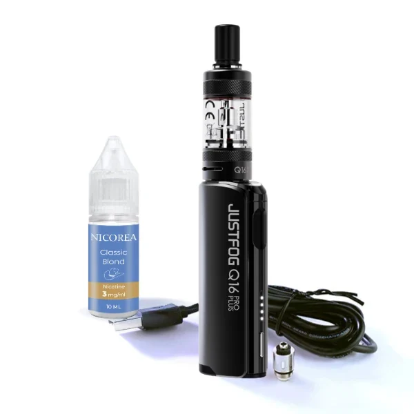 Pack Q16 Pro Plus Justfog avec nicotine