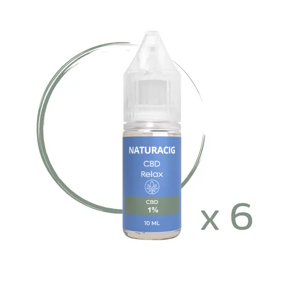 Pack e liquide CBD Relax – 100 mg