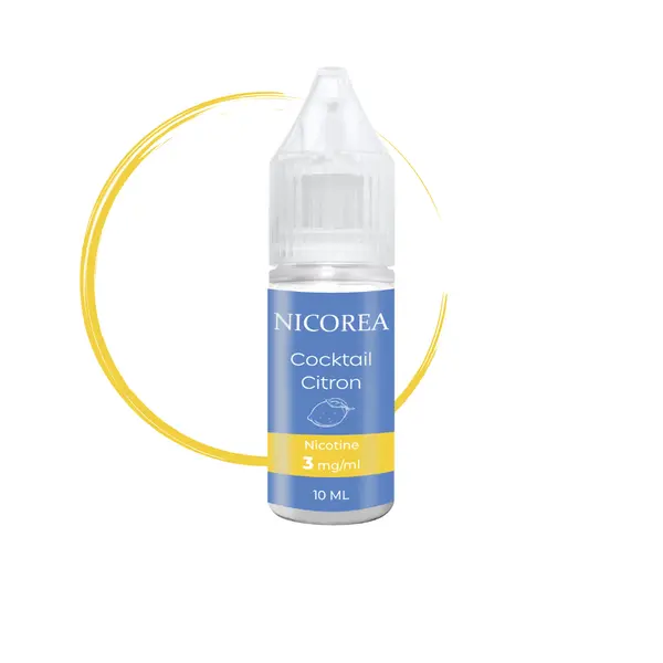 E liquide citron 10 ml avec nicotine – Citron Cocktail