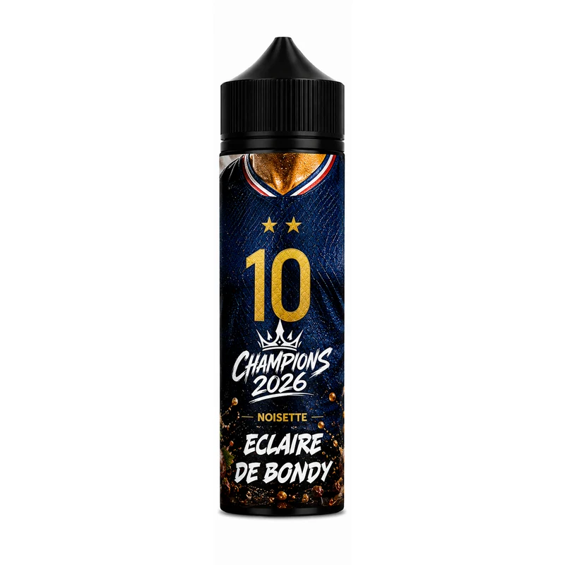 E-liquide 50 ml Eclaire de Bondy - Champions2026