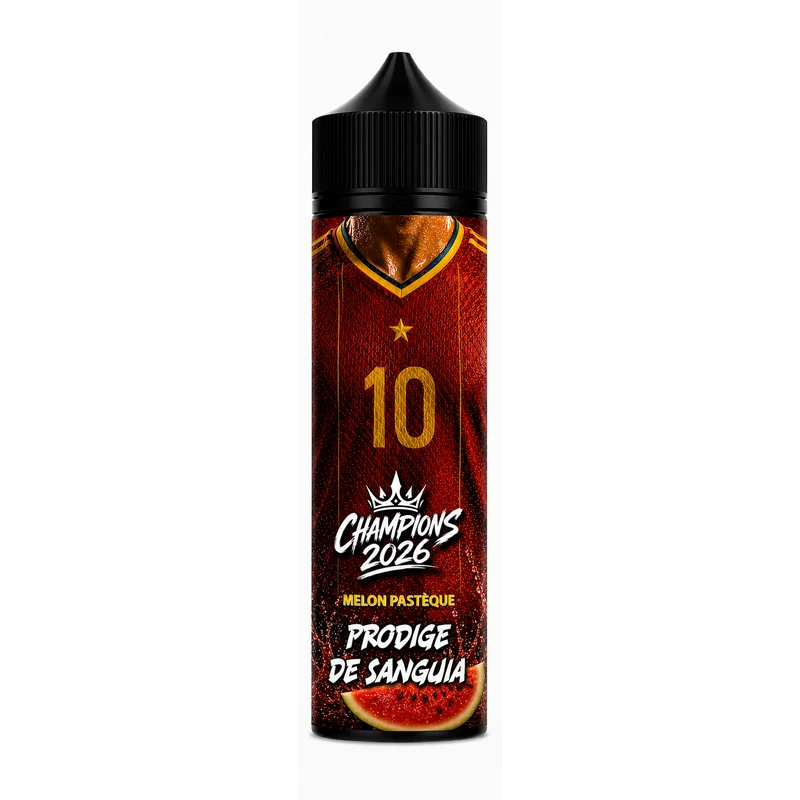 E-liquide 50 ml Prodige de Sanguia - Champions2026