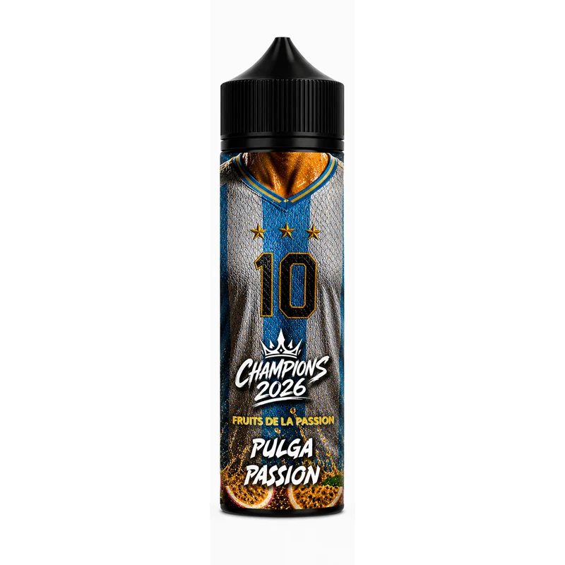 E-liquide 50 ml Pulga Passion - Champions2026
