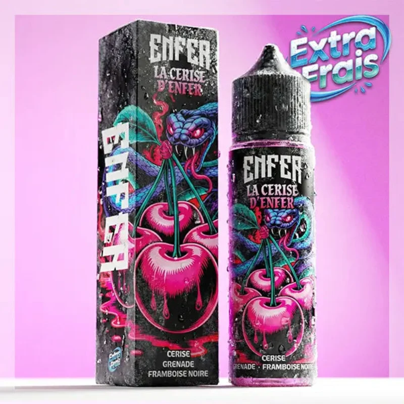 E-LIQUIDE 50ML LA CERISE D'ENFER - ENFER POD