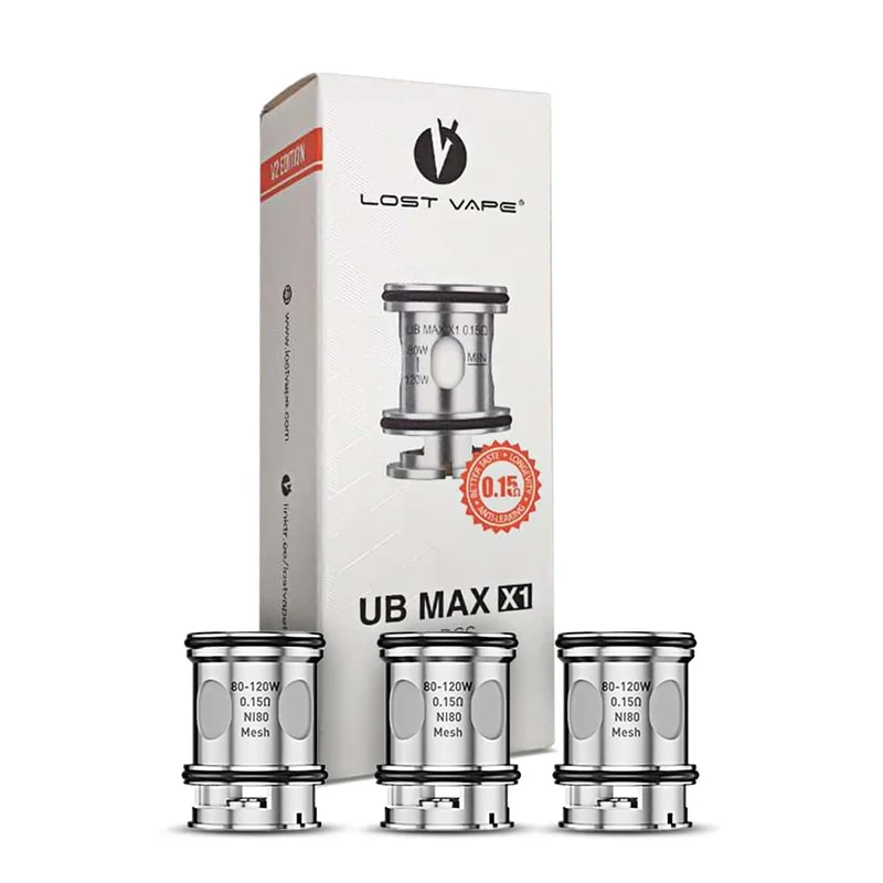 Résistances UB MAX - LOST VAPE