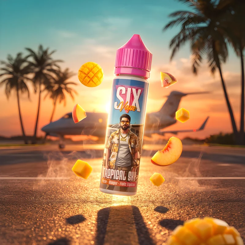 E-liquide TROPICAL SKY 50ml - SIX VAPE