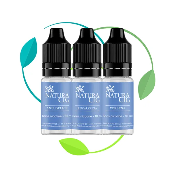 Pack eliquides naturels Plantes