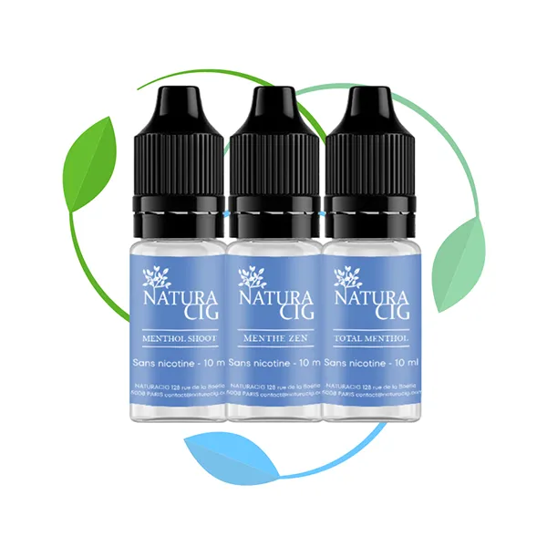 Pack e liquide menthe