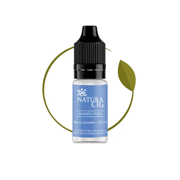 E liquide tabac brun 10 ml – Classic Cuba