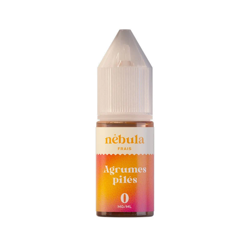 E-liquide Agrumes pilés 10 ml - Nébula DLUO