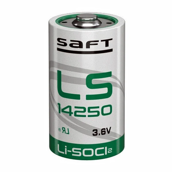 SAFT LS14250 3.6V 1/2AA LITHIUM PRIMARY BATTERY