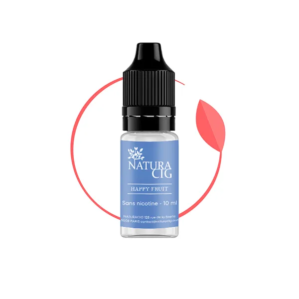 E liquide fraise, coco et menthe 10 ml – Happy Fruit