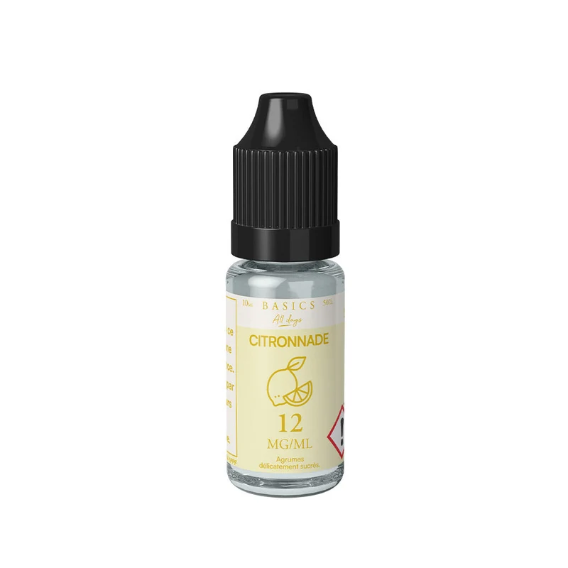 Pack 5 E-liquides Citronnade 10ml - Les Basics