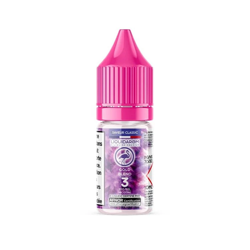 E-liquide Gold Blend 10ml - LiquidArom DLUO