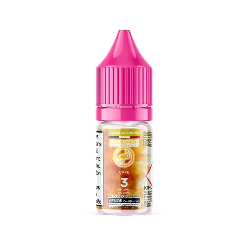 E-liquide Café 10ml - LiquidArom DLUO