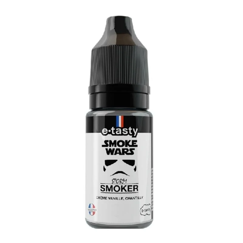 E-liquide Storm Smoker 10ml - E-tasty DLUO