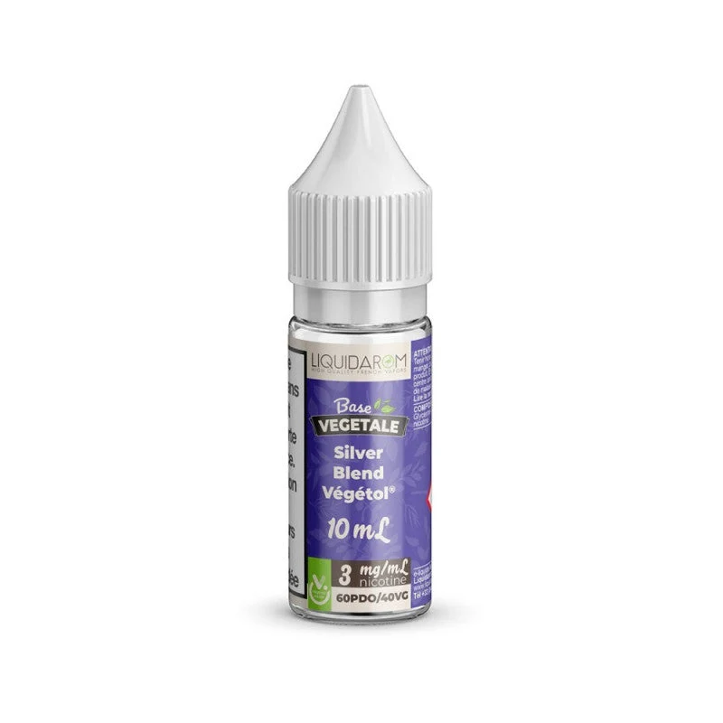 E-liquide Silver Blend 10 ml - Végétol - Liquidarom DLUO