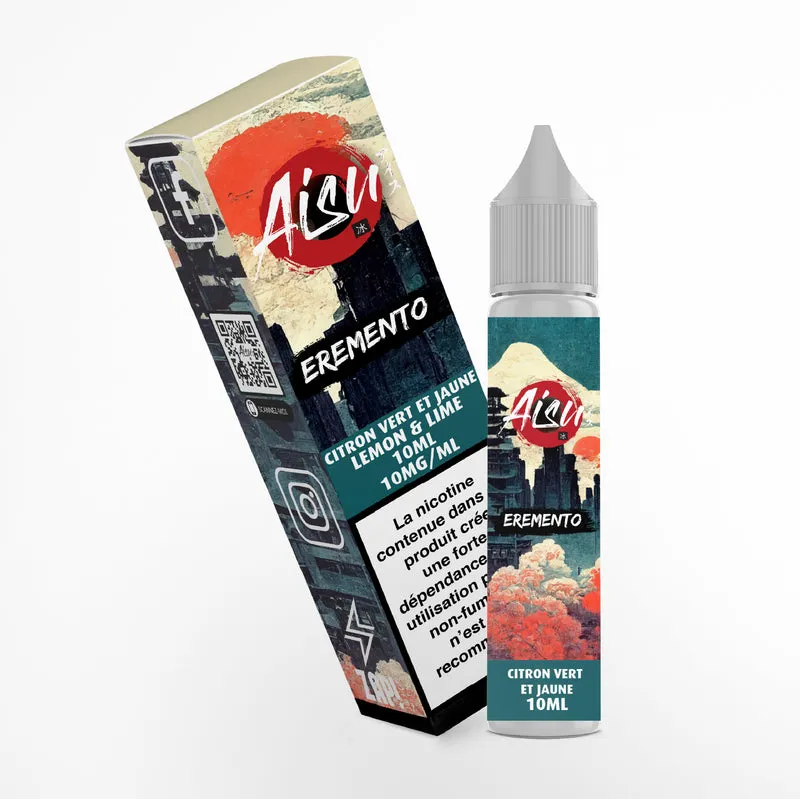 E-liquide Citron vert et jaune 10ml - AISU EREMENTO