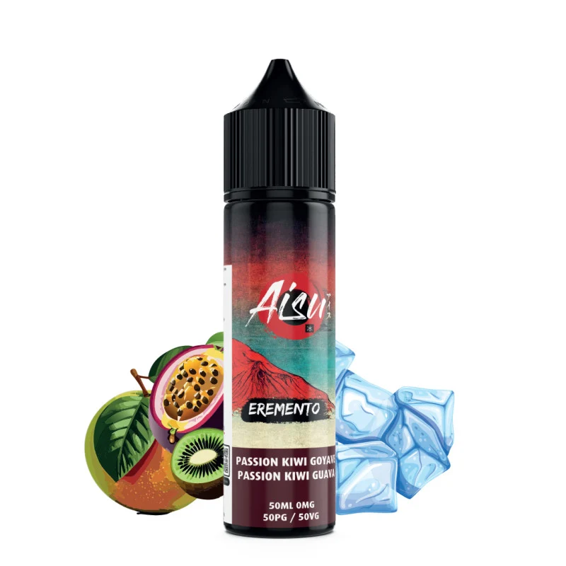 E-liquide Aisu Eremento Passion Kiwi Goyave — 50 ml