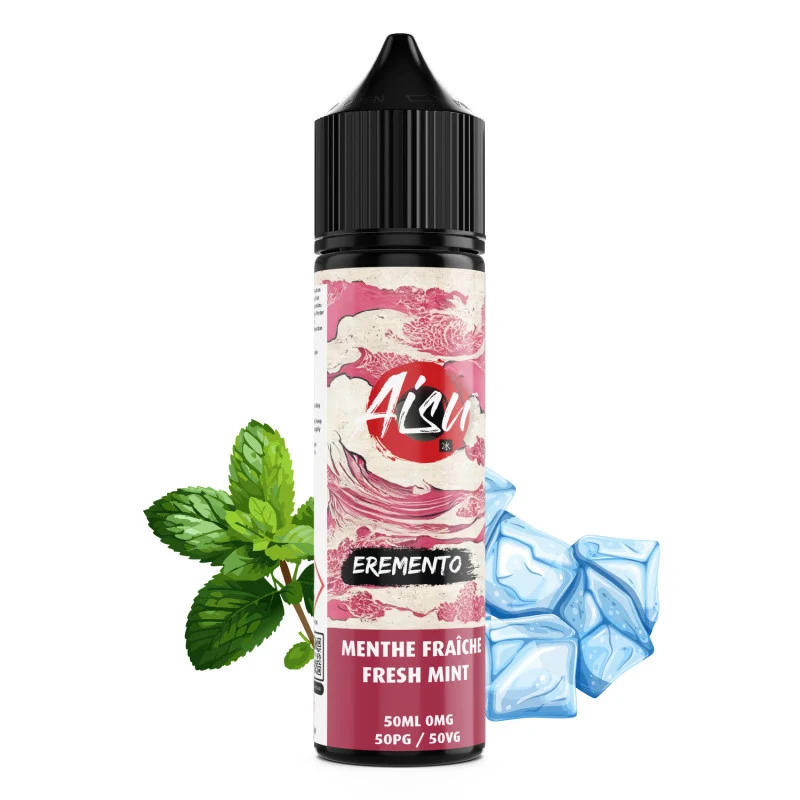 E-liquide Aisu Eremento Menthe Fraiche — 50 ml