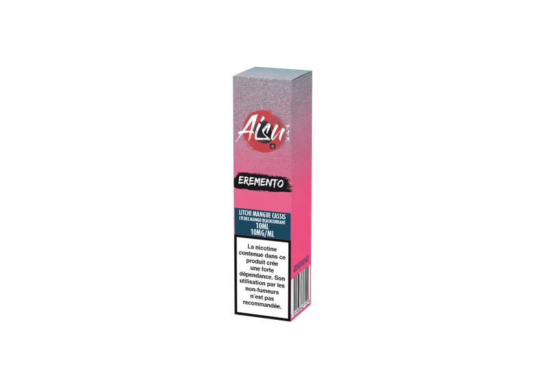 E-liquide Litchi Mangue Cassis 10ml - AISU EREMENTO