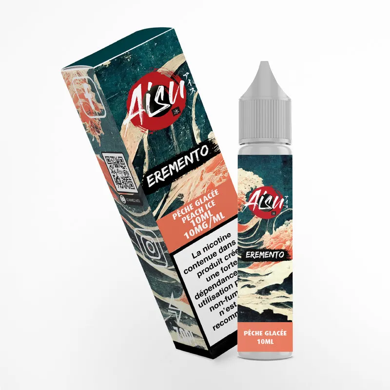 E-liquide Pêche glacée 10ml - AISU EREMENTO
