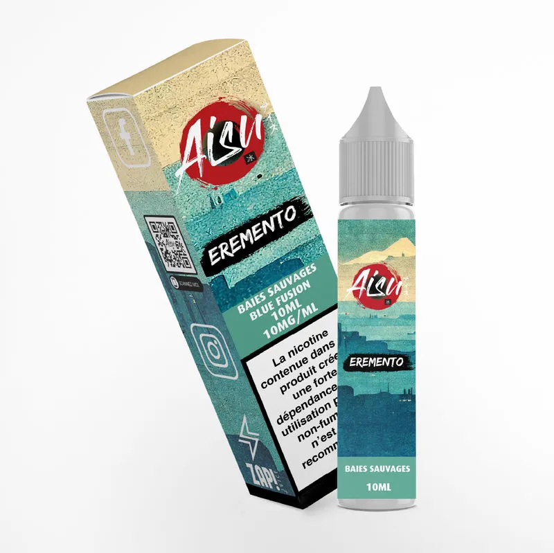 E-liquide Baies Sauvages Bleu Fusion 10ml - AISU EREMENTO
