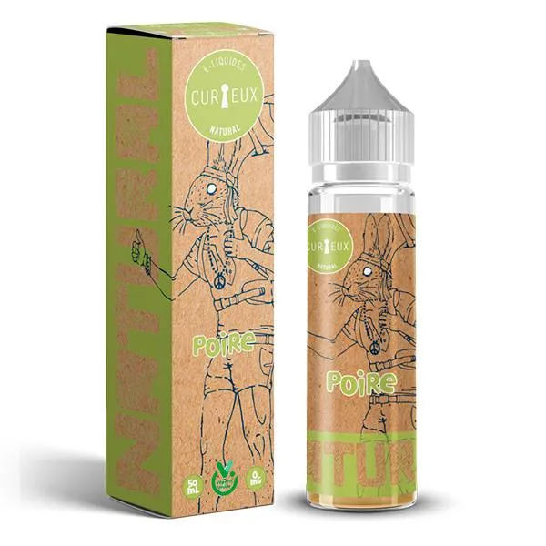 E-liquide Poire 50ml Végétol - Curieux