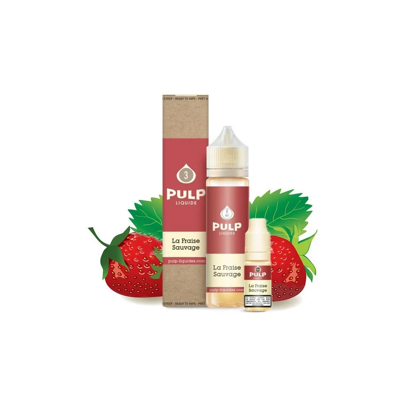 E-liquide Fraise Sauvage 60 ml - Pulp