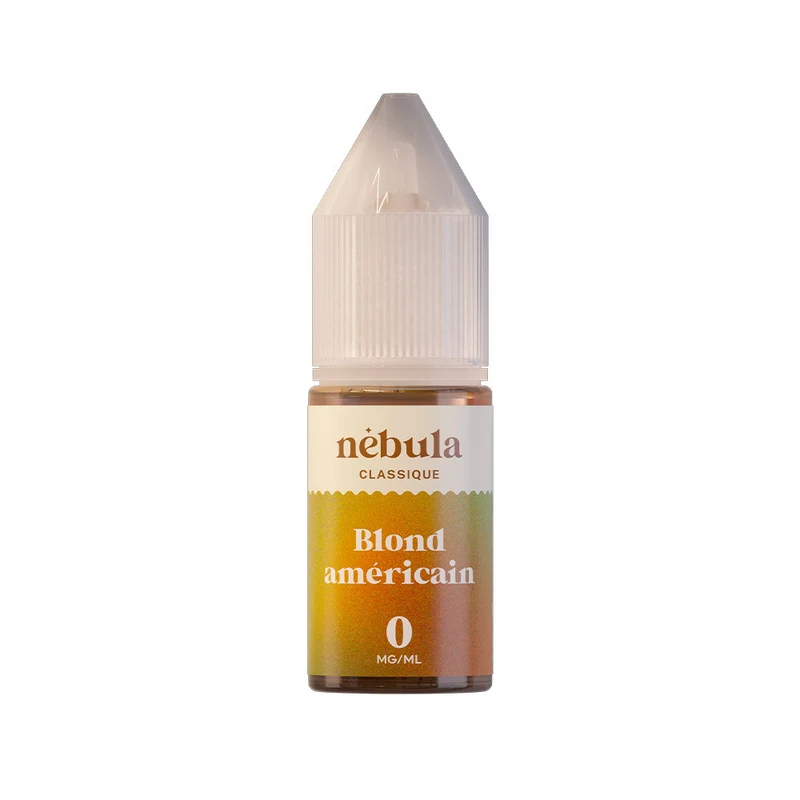 E-liquide Blond Américain 10 ml - Nébula DLUO