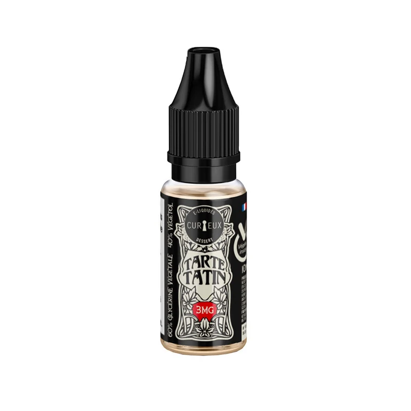 E-liquide Tarte Tatin 10ml - Curieux DLUO