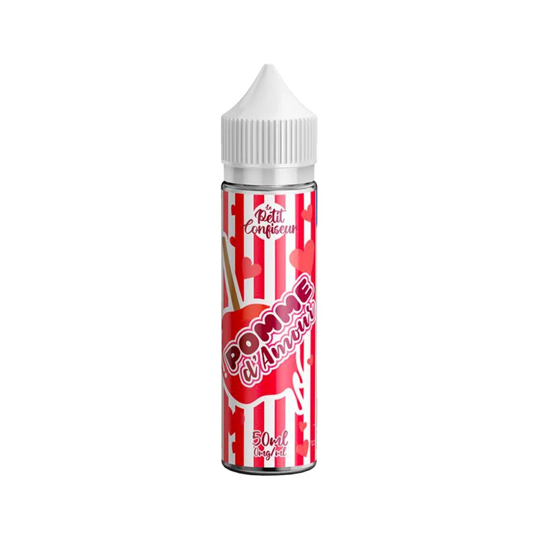 E-liquide Pomme d'Amour 50ml - Le Petit Confiseur DLUO