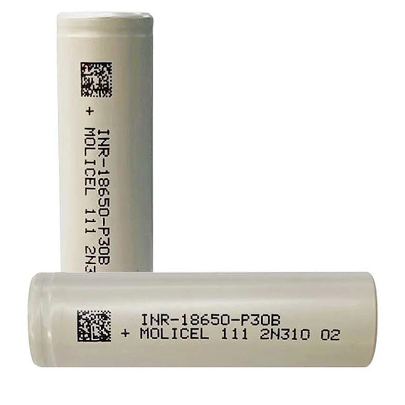 MOLICEL INR18650-P30B 3.7V 3000MAH 30A LITHIUM-ION BATTERY