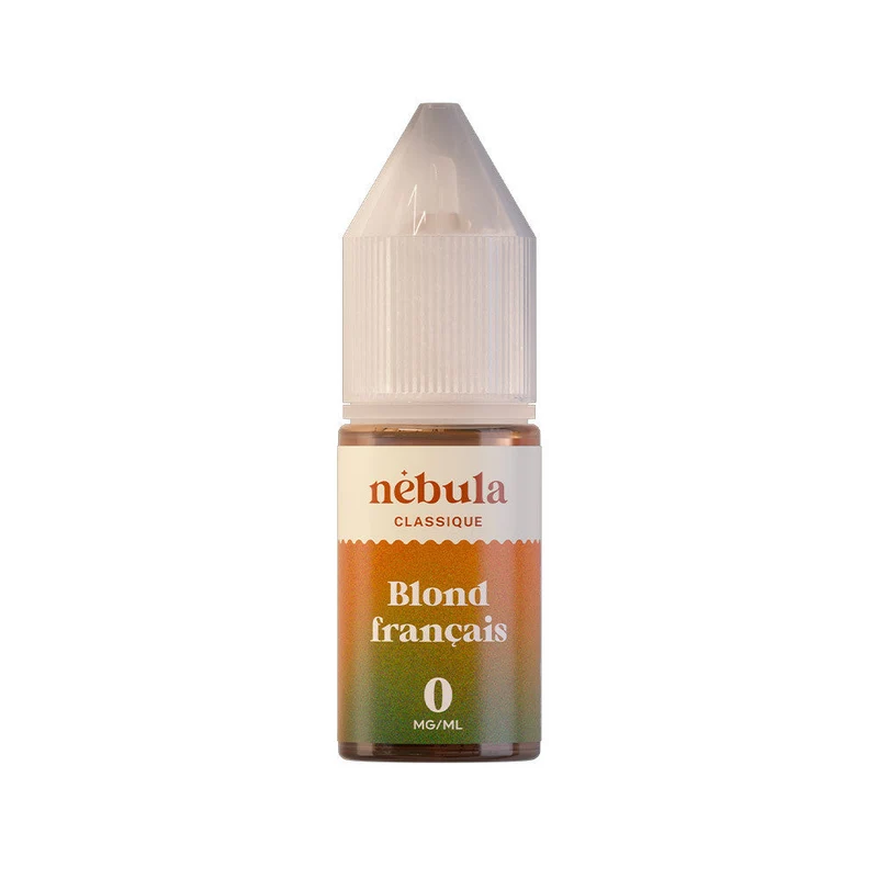 Pack 5 E-liquides Blond Français 10 ml - Nébula