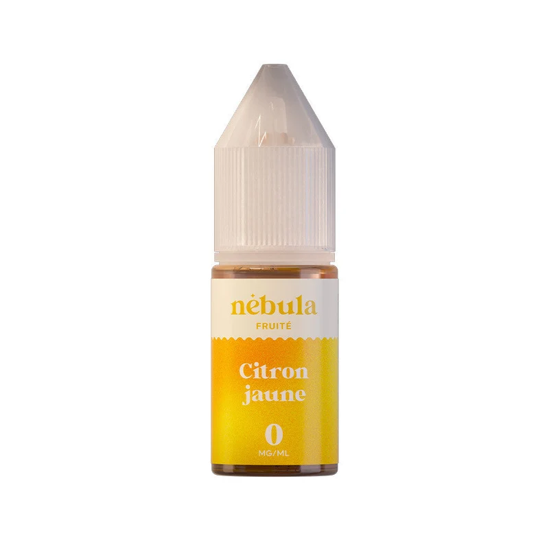 Pack 5 E-liquides Citron Jaune 10 ml - Nébula