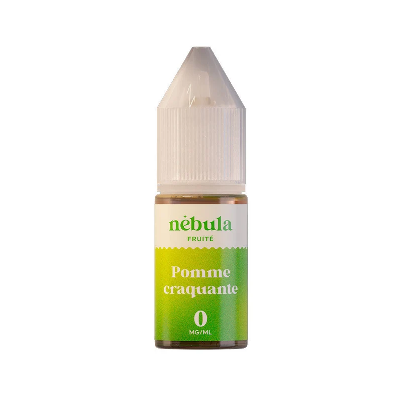 Pack 5 E-liquides Pomme Craquante 10 ml - Nébula