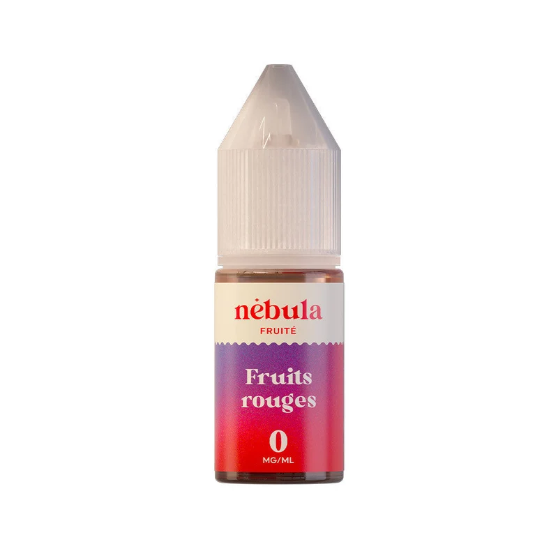Pack 5 E-liquides Fruits Rouges 10 ml - Nébula