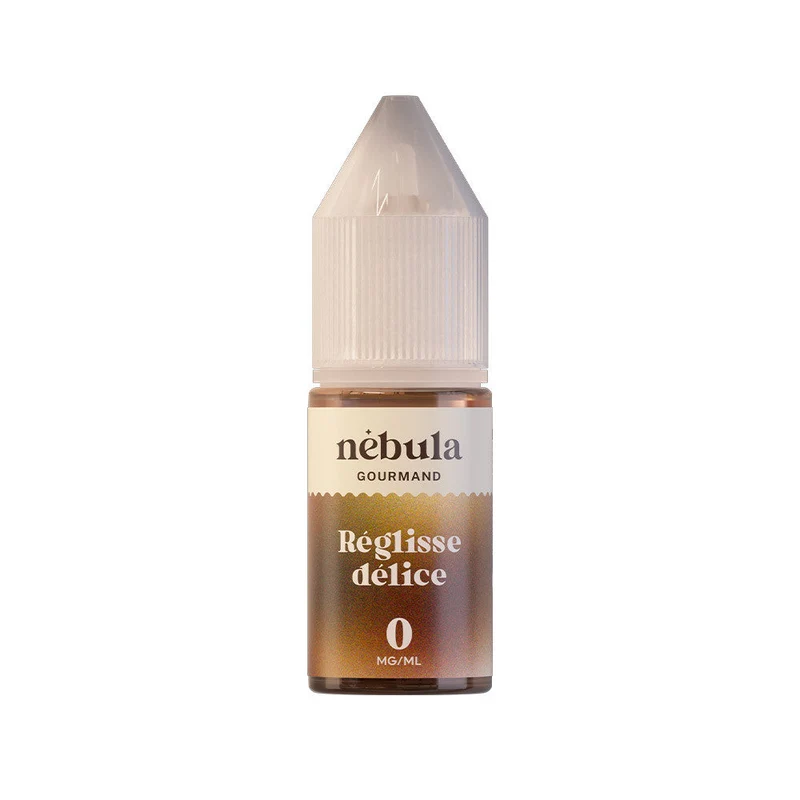 Pack 5 E-liquides Réglisse Délice 10ml - Nébula
