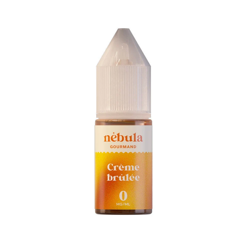 Pack 5 E-liquides Crème Brûlée 10 ml - Nébula