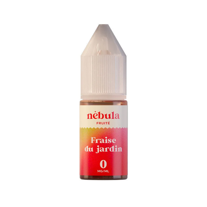 Pack 5 E-liquides Fraise du Jardin Sel de Nicotine 10ml - Nébula