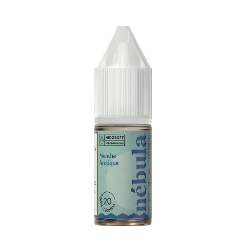 Pack 5 E-liquides Menthe Arctique Sel de Nicotine 10ml - Nébula