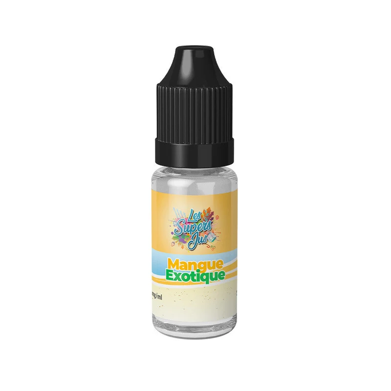 Pack 5 E-liquides Mangue Exotique 10 ml - Les Supers Jus