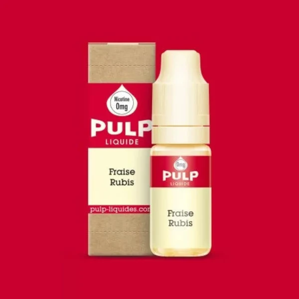 E-liquide Fraise Rubis - Pulp