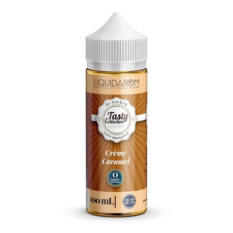 E-liquide Crème Caramel 100ml - Tasty