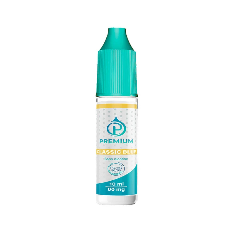 Pack 5 E-liquides Classic Blue 10ml - Premium (ex OMEGA)