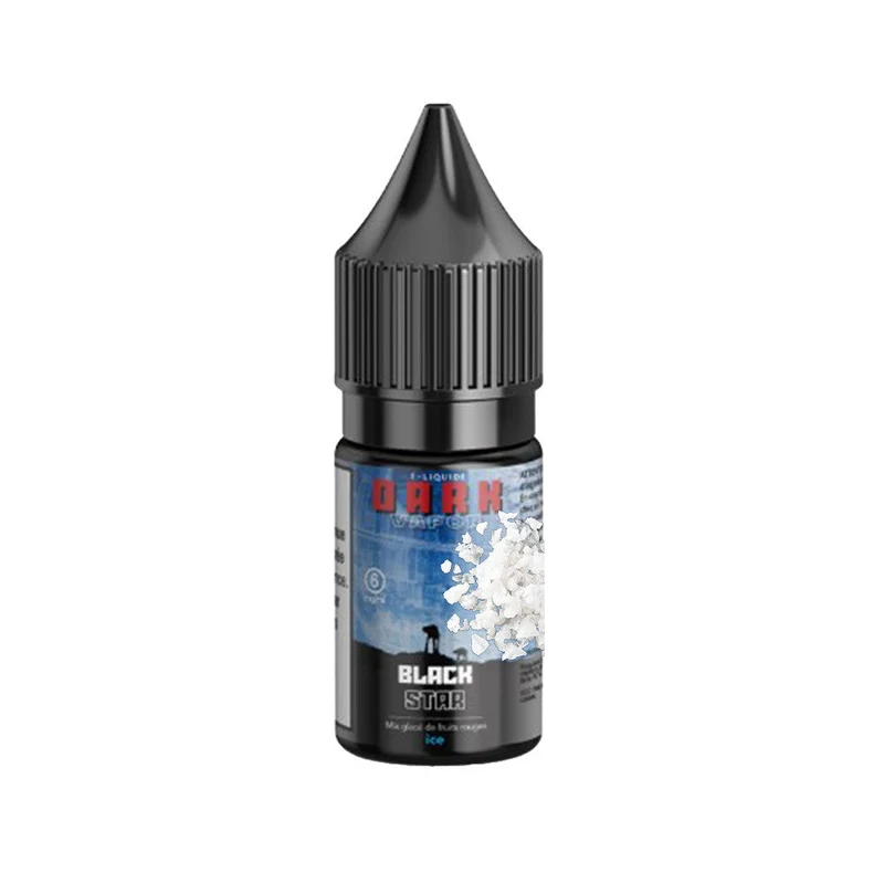 Pack 5 E-liquides Black Star Sel de nicotine 10ml - Dark Vapor